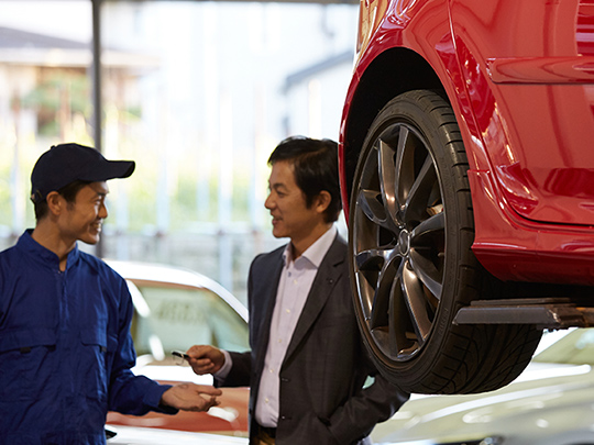 自社一貫対応で、車のこと全てお任せいただけます！